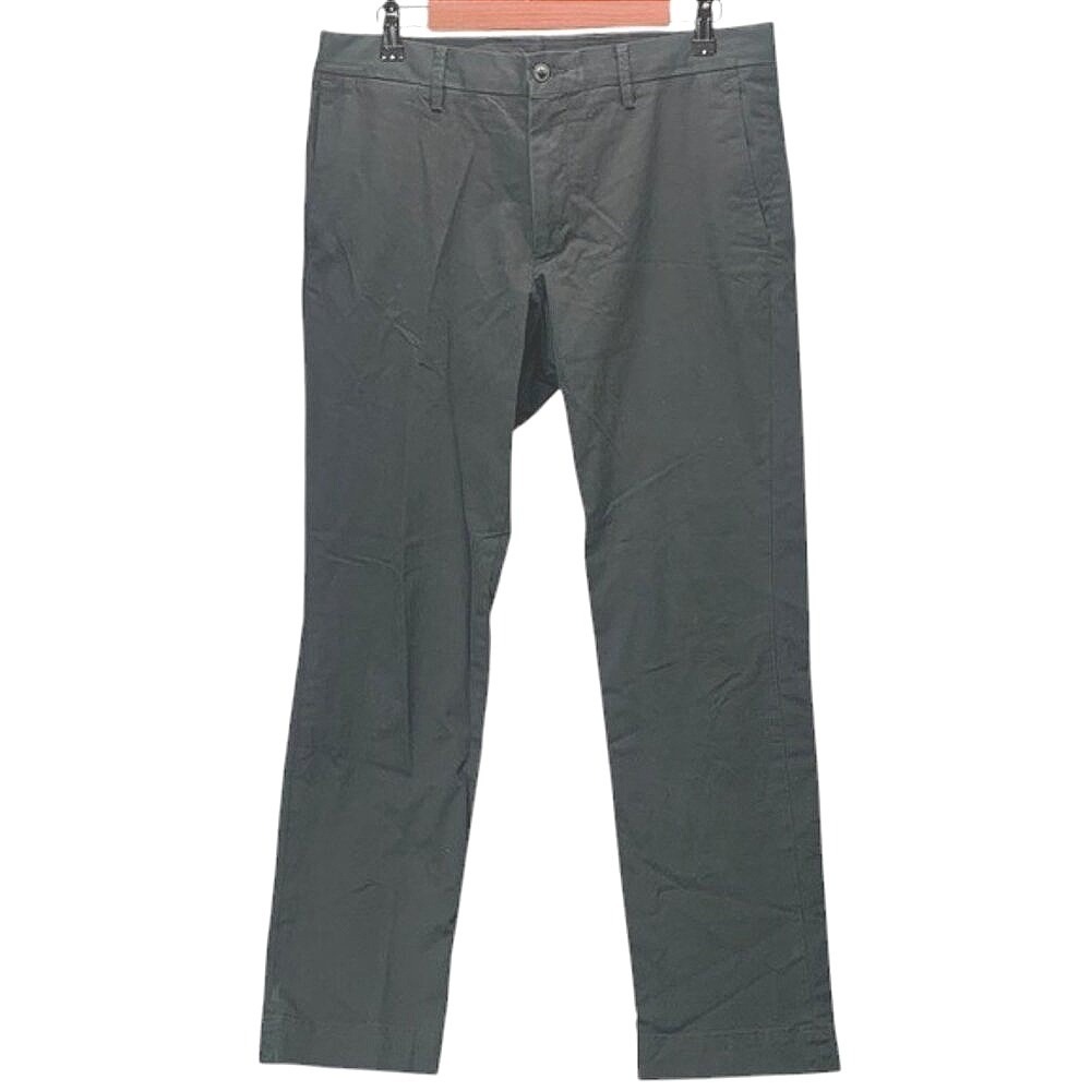 Polo Ralph Lauren Men's 33x30 Stretch Slim Pants Black Casual Business Office